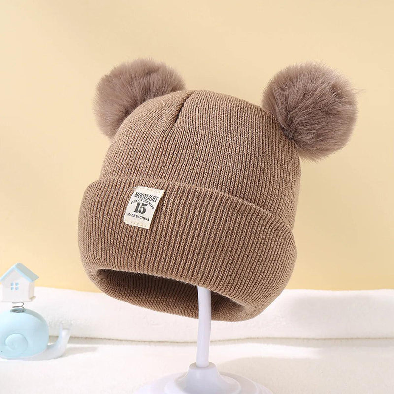 Gorro Infantil de Inverno com Pompom - até 3 Anos - Loja Million BR