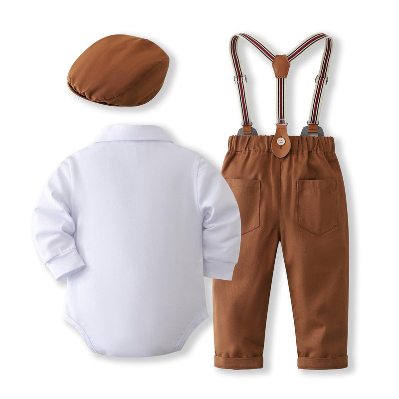 Conjunto Masculino Social Rafael 3 Peças - até 2 Anos - Loja Million BR