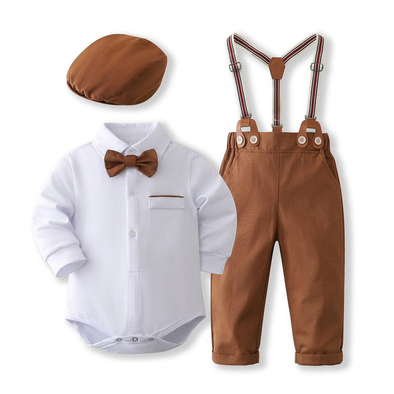 Conjunto Masculino Social Rafael 3 Peças - até 2 Anos - Loja Million BR