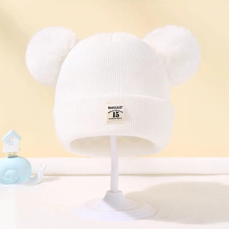 Gorro Infantil de Inverno com Pompom - até 3 Anos - Loja Million BR