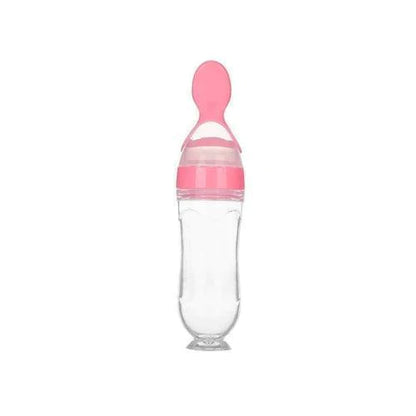 Mamadeira com colher alimentadora - Céu Infinito - eliteofertasbaby